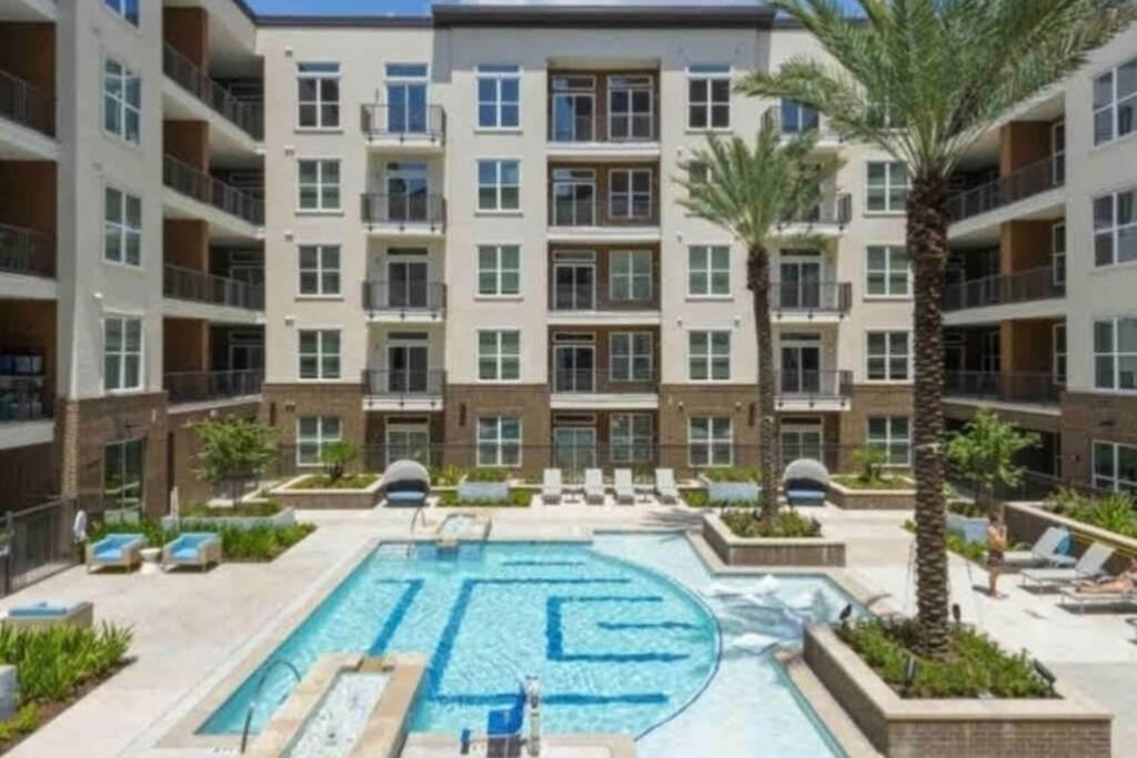 Best 5* Luxury Living Downtown Kingbed Suite Houston Esterno foto